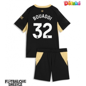 Manchester City Ayyoub Bouaddi #32 Dětské Venkovní dres komplet 2026-27 Krátký Rukáv (+ trenýrky)